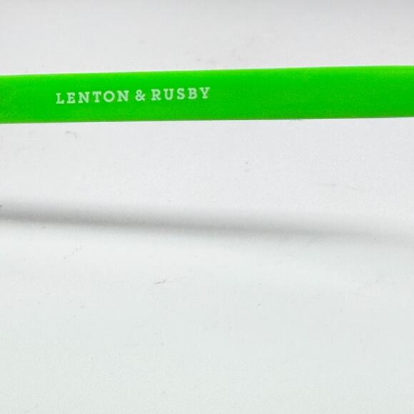 Lenton & Rusby Kids Eyeglasses Frames LRK4001 001 BLACK Green 46-15-125 H19898 - Picture 6 of 7